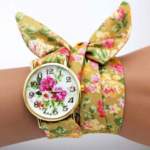 Load image into Gallery viewer, Ladies flower Watch