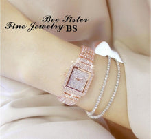 Load image into Gallery viewer, Diamond Watch Quartz