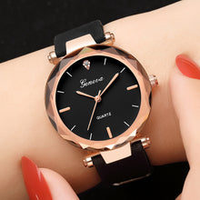 Load image into Gallery viewer, Hot Sell Newest Luxury Brand Geneva Watch Womens Watches Silica Quartz Dress Ladies Wrist Watch Waterproof relogio feminino