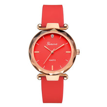 Load image into Gallery viewer, Hot Sell Newest Luxury Brand Geneva Watch Womens Watches Silica Quartz Dress Ladies Wrist Watch Waterproof relogio feminino