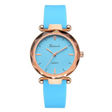 Load image into Gallery viewer, Hot Sell Newest Luxury Brand Geneva Watch Womens Watches Silica Quartz Dress Ladies Wrist Watch Waterproof relogio feminino