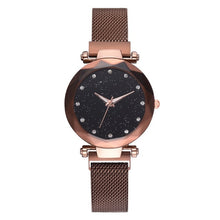 Load image into Gallery viewer, Luxury starry sky Women Watches Rose Gold