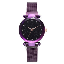 Load image into Gallery viewer, Luxury starry sky Women Watches Rose Gold
