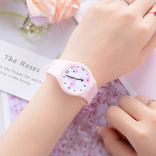 Load image into Gallery viewer, New Silicone Candy Jelly Color Student Watch