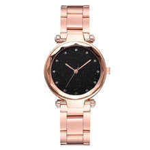 Load image into Gallery viewer, Women Luxury Rhinestone Stainless Steel Quartz Watches