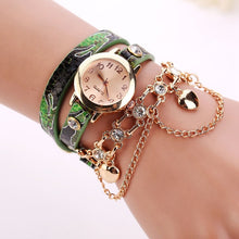 Load image into Gallery viewer, Rivet Chain Quartz Wristwatch Bracelet Watch