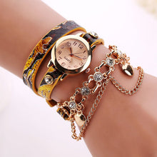 Load image into Gallery viewer, Rivet Chain Quartz Wristwatch Bracelet Watch