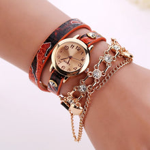 Load image into Gallery viewer, Rivet Chain Quartz Wristwatch Bracelet Watch