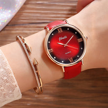Load image into Gallery viewer, Luxury Leather Quartz WATCH
