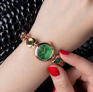 small green watch