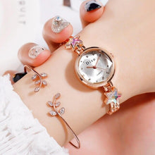 Load image into Gallery viewer, Disu Top Brand Fashion Unique Ladies Star Bracelet Wristwatches Quartz