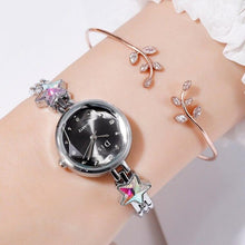 Load image into Gallery viewer, Disu Top Brand Fashion Unique Ladies Star Bracelet Wristwatches Quartz