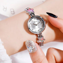 Load image into Gallery viewer, Disu Top Brand Fashion Unique Ladies Star Bracelet Wristwatches Quartz