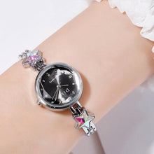 Load image into Gallery viewer, Disu Top Brand Fashion Unique Ladies Star Bracelet Wristwatches Quartz