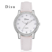 Load image into Gallery viewer, Fashion Ladies Watches Disu Top Brand Women Leather Sport Quartz Watch