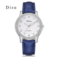 Load image into Gallery viewer, Fashion Ladies Watches Disu Top Brand Women Leather Sport Quartz Watch