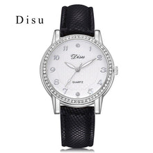 Load image into Gallery viewer, Fashion Ladies Watches Disu Top Brand Women Leather Sport Quartz Watch