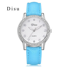 Load image into Gallery viewer, Fashion Ladies Watches Disu Top Brand Women Leather Sport Quartz Watch